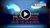 Karaoke A Dios le pido - Juanes