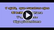 Karaoke A gritos de esperanza - Alex Ubago