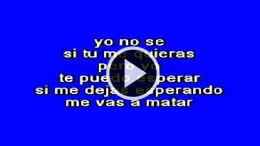 Karaoke Alma enamorada Chalino Sanchez