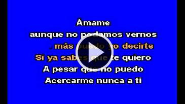 Karaoke Amame Bertin Osborne