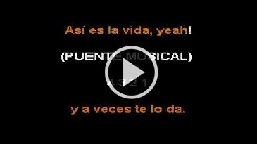 Karaoke Así es la vida Elefante