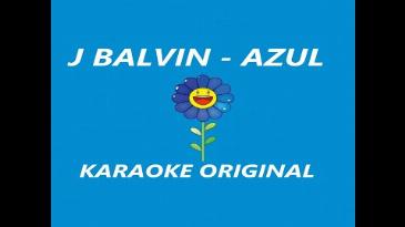 Karaoke Azul J Balvin