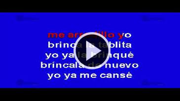 Karaoke Brinca la tablita Tatiana