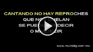 Karaoke Cartas marcadas Vicente Fernandez