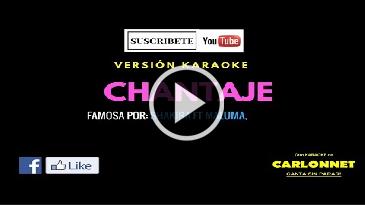 Karaoke Chantaje Maluma