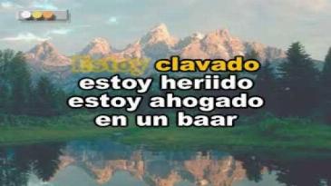 Karaoke Clavado en un bar Mana