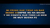 Karaoke Como un burro amarrado en la puerta del baile - El Ultimo De La Fila