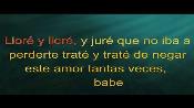 Karaoke Como yo nadie te amado - Bon Jovi