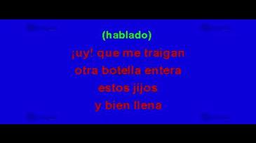 Karaoke Copitas de mezcal Antonio Aguilar