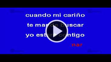 Karaoke Cuando tu cariño Rigo Tovar