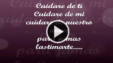 Karaoke Cuidaré de ti Horacio Palencia