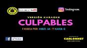 Karaoke Culpables - Karol G