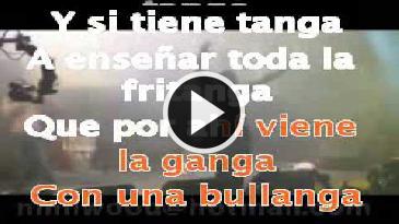 Karaoke Cumbia de los aburridos Calle 13