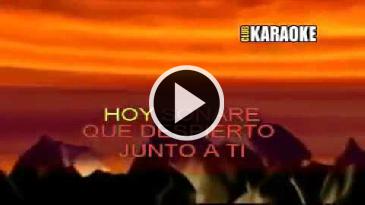 Karaoke Dame tu aíre Alex Ubago