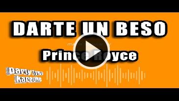 Karaoke Darte un Beso Prince Royce