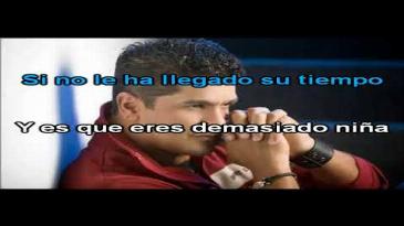 Karaoke Demasiado niña Eddy Herrera