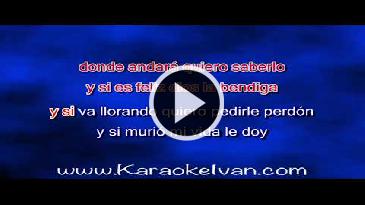 Karaoke Donde andará Pancho Barraza