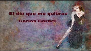 Karaoke El día que me quieras Carlos Gardel