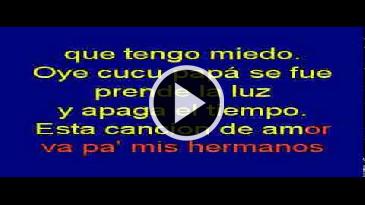 Karaoke El reloj cucú Mana