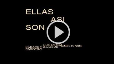 Karaoke Ellas así son Espinoza Paz