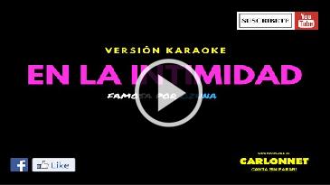 Karaoke En la intimidad Ozuna