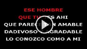 Karaoke Ese hombre Lupita D Alessio