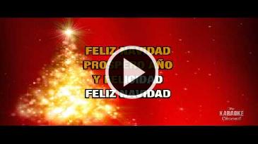 Karaoke Feliz navidad Jose Feliciano