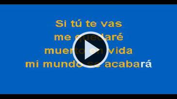 Karaoke Fuerte no soy Intocable