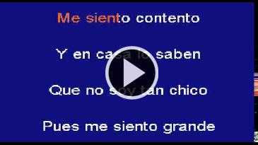 Karaoke Garabato colorado Chabelo
