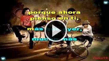 Karaoke Hasta que te conocí Mana
