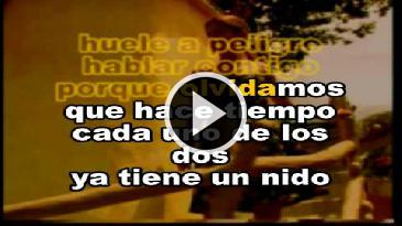 Karaoke Huele a peligro Myriam Hernandez