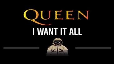 Karaoke I want it all Queen