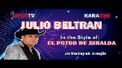 Karaoke Julio Beltrán - El Potro De Sinaloa