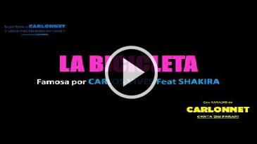 Karaoke La Bicicleta Carlos Vives
