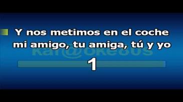 Karaoke La fuerza del destino Mecano