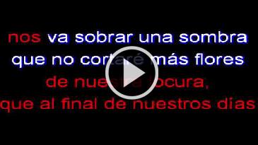 Karaoke La promesa Melendi
