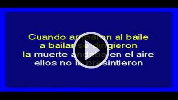 Karaoke Las tres tumbas Cadetes De Linares