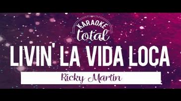 Karaoke Livin’ La vida loca Ricky Martin
