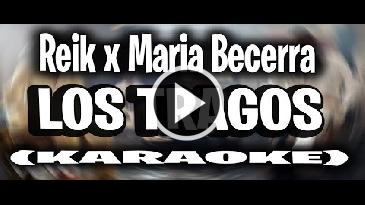 Karaoke Los tragos Maria Becerra