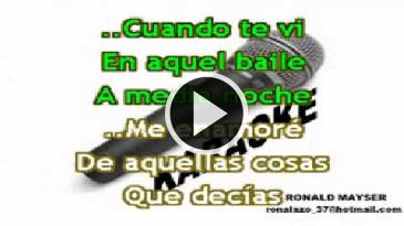 Karaoke Mal amor Bronco