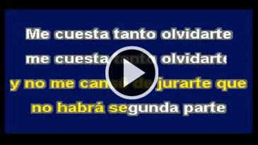Karaoke Me cuesta tanto olvidarte Mecano