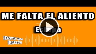 Karaoke Me falta el aliento Estopa