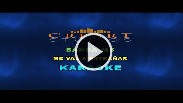 Karaoke Me vas a extrañar Banda Ms