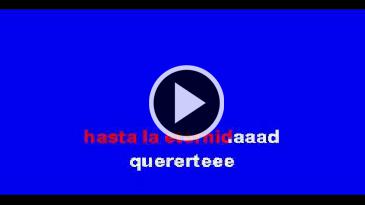 Karaoke Mi mayor anhelo Banda Ms