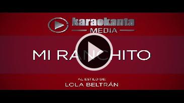 Karaoke Mi ranchito Lola Beltran