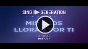Karaoke Mis ojos lloran por ti - Big Boy