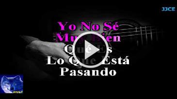 Karaoke Morir de amor Miguel Bose