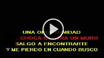Karaoke Ni una sola palabra Paulina Rubio