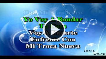 Karaoke Ojala te animes Bobby Pulido