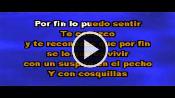 Karaoke Por fin - Pablo Alboran